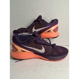 Nike LunarGlide 7 Women's Size 9.5 Running Shoes Purple Orange